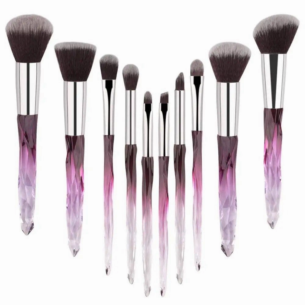 10-Piece Professional Makeup Brush Set X2 style