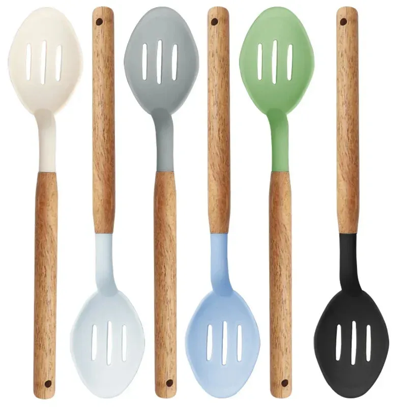 11 Piece Silicone Cooking Utensil Set Food Grade Practical Kitchenware