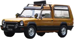 1:18 for First Generation Land Rover Rancho X Simulated Alloy Car Model Collection Ornaments Mini Simulation Toys(Yellow)