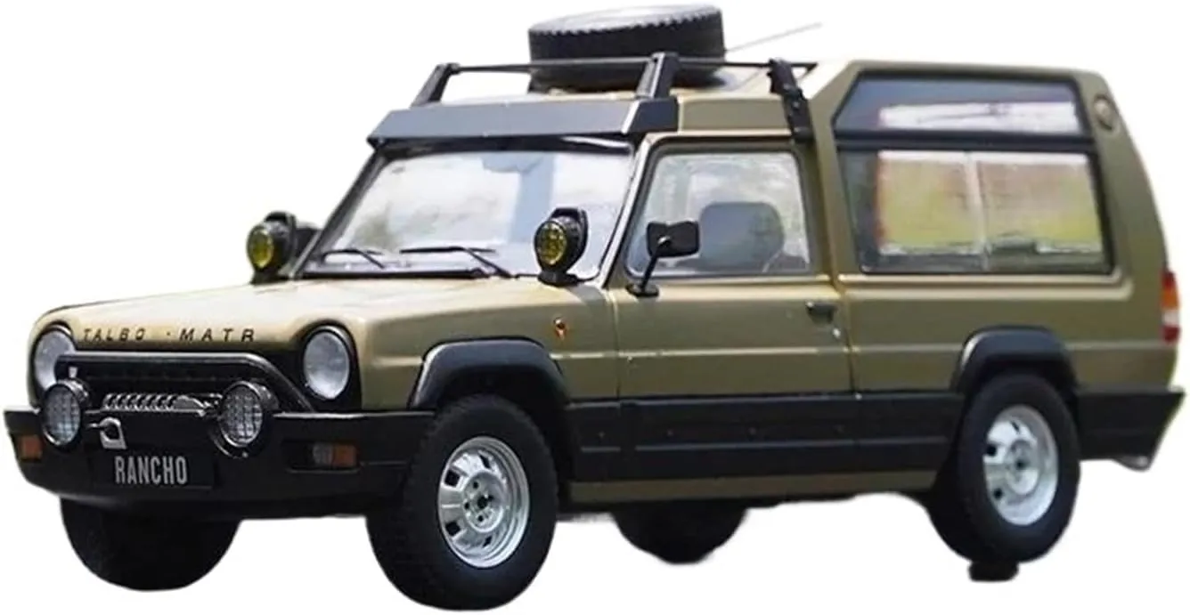 1:18 for First Generation Land Rover Rancho X Simulated Alloy Car Model Collection Ornaments Mini Simulation Toys(Yellow)