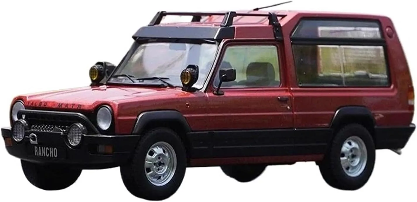 1:18 for First Generation Land Rover Rancho X Simulated Alloy Car Model Collection Ornaments Mini Simulation Toys(Yellow)