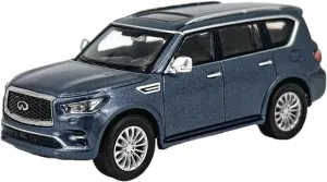 1：64 for 2020 Infiniti QX80 Alloy Car Model Simulation Collection Ornament Mini Simulation Toys