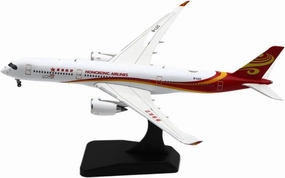 1 400 for Hong Kong Airlines Airbus A350-900 Airplane Model Simulation Static Collectible with Stand Miniatures Set