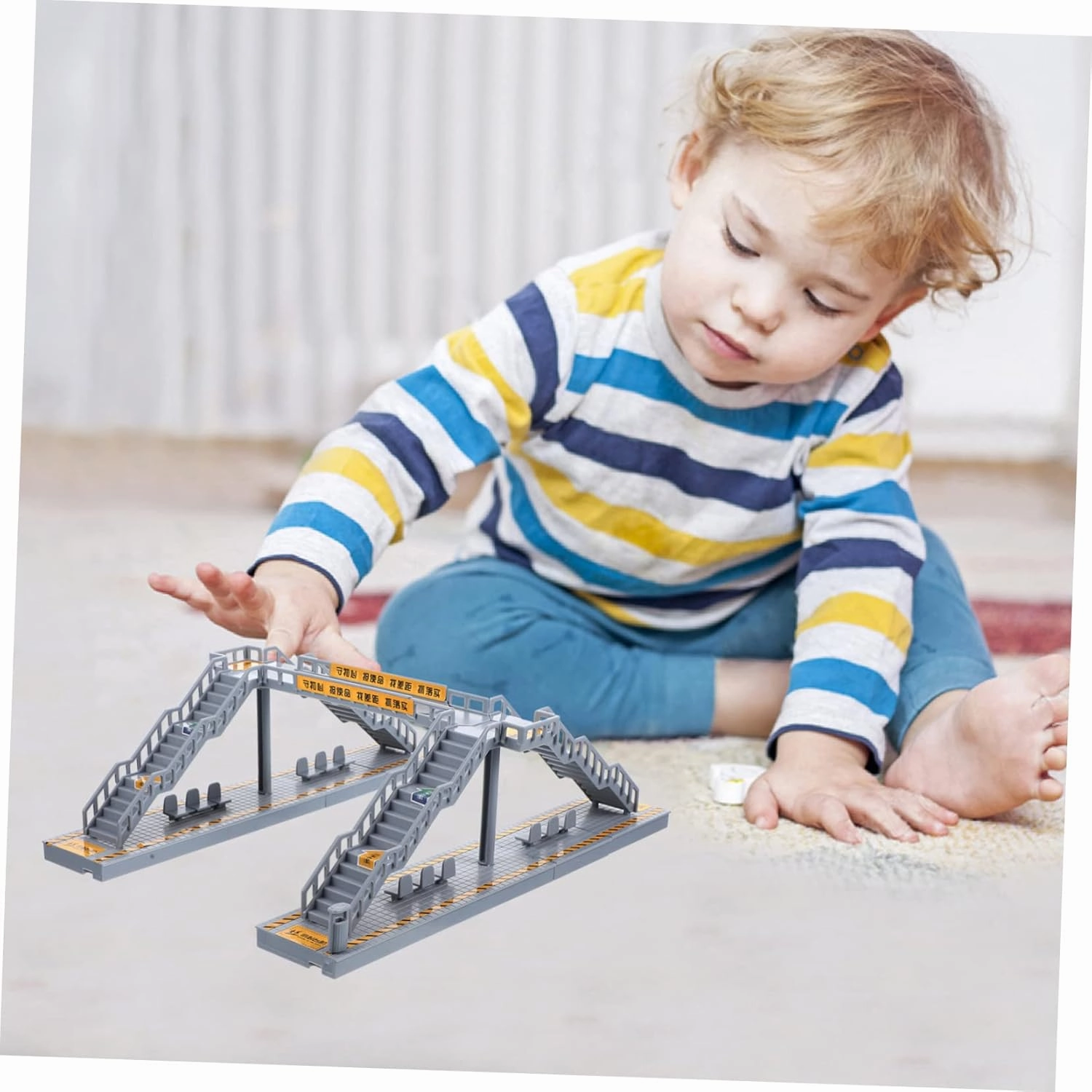 1 Set Miniature Footbridge Model for Sand Table Decor of DIY Dollhouse Accessories Material for Teaching Creative Play and Home Decoration