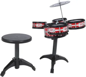 1Set Drum Set Educational Drum Kit for Boys Safe Material Enhances Music Skills Creativity for Early Learning Fun