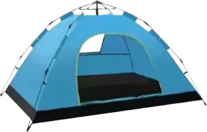 2-Person Camping Tent Easy Set up Shelter with Windows Weatherproof Portable Beach Tent Sun Shelter Canopy Lightweight Compact Outdoor Tent for Backpacking, Hiking, Gathering