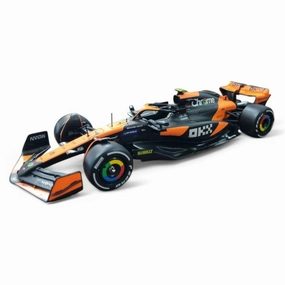 2024 F1 MCLAREN MCL38 with PILOT 1:24 Scale Die-Cast Car by Bburago