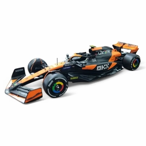 2024 F1 MCLAREN MCL38 with PILOT 1:24 Scale Die-Cast Car by Bburago