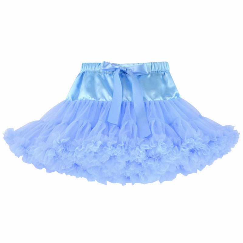 21 colors baby girls tutu Fluffy Chiffon Pettiskirts Baby Girls Princess dance party Tulle tutu Skirt petticoat 12M-8T