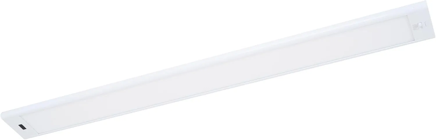 24 inch Under Cabinet LED Lighting has Handwave Sensor, Stepless Dimming, 5-CCT, Slim and Compact, Linkable Light, Even Glow, 1 Set