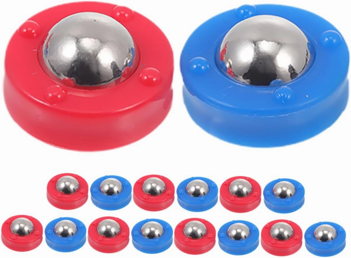 32pcs Tabletop Shuffleboard Game Sliding Beads Set for Foosball Table Accessories Puck Game Enhancer