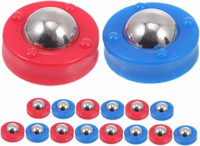 32pcs Tabletop Shuffleboard Game Sliding Beads Set for Foosball Table Accessories Puck Game Enhancer