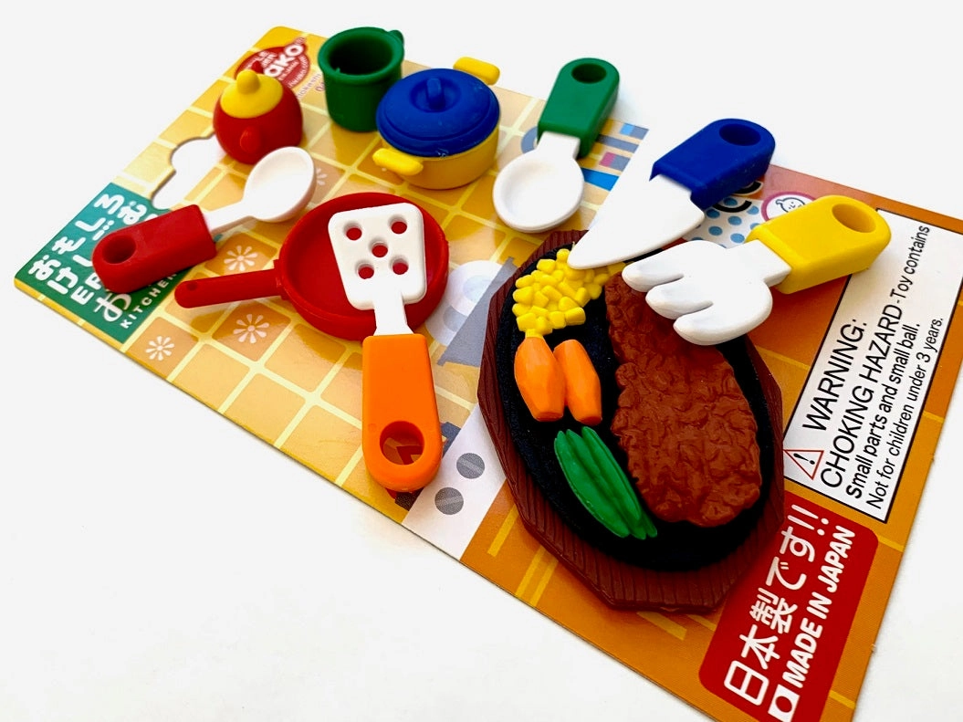 383401 IWAKO KITCHEN ERASER CARD-SINGLE