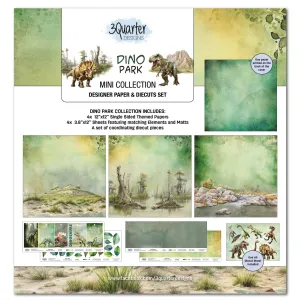 3Quarter Designs - 12x12 Mini Collection - Dino Park