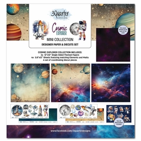 3Quarter Designs - 12x12 Mini Collection - Cosmic Explorer
