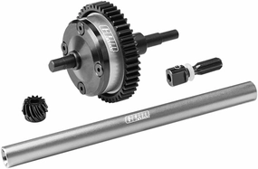 4140 Carbon Steel   7075 Alloy Centre Complete Differential for Traxxas 1:16 Mini Maxx 4WD 107154-1 / Mini XRT VXL-3S 108076-1 Monster Truck Upgrades - Silver