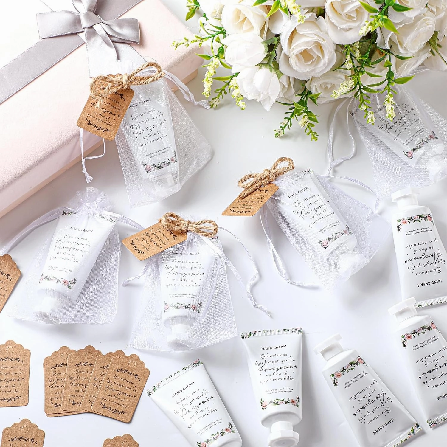48 Sets Cna Gifts Bulk Mini Lotion Employee Appreciation Gifts Bulk Thank You Travel Hand Cream Lotion for Staff Appreciation Inspirational Nurse Cna Week Holiday(Stylish)