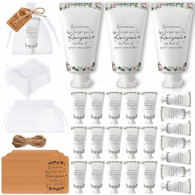 48 Sets Cna Gifts Bulk Mini Lotion Employee Appreciation Gifts Bulk Thank You Travel Hand Cream Lotion for Staff Appreciation Inspirational Nurse Cna Week Holiday(Stylish)