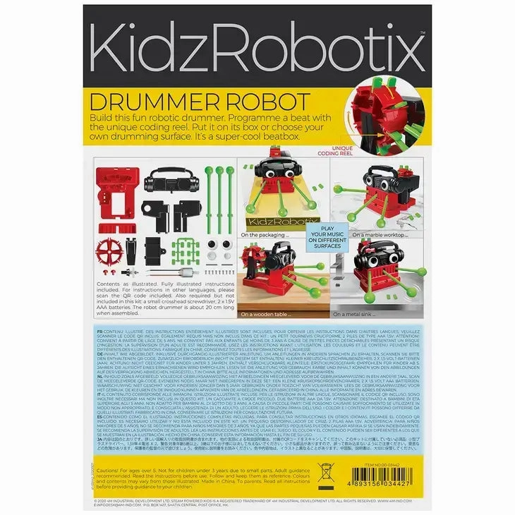 4M Drummer Robot Science STEM Kit