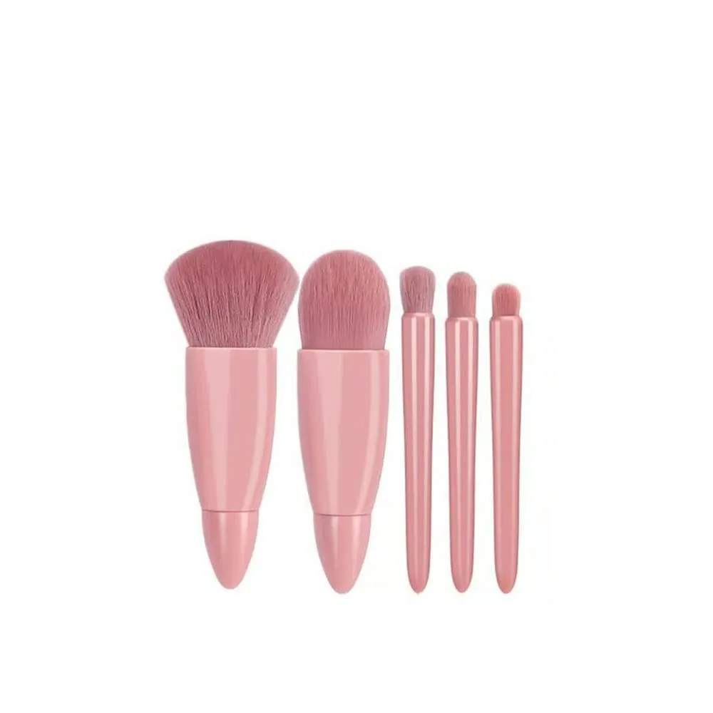 5-piece Makeup Brush Tool Set, Makeup Powder, Eye Shadow, Foundation, Blusher, Mixed Makeup Brush, Beauty Tool
