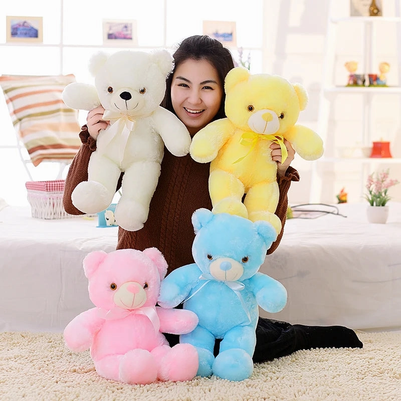 50cm Creative Light Up LED Teddy Bear Stuffed Animals Plush Toy