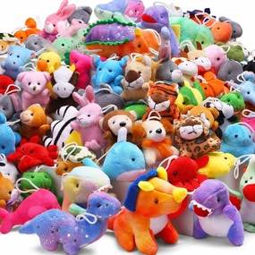 72 Pack Mini Stuffed Animals: Perfect Party Favors