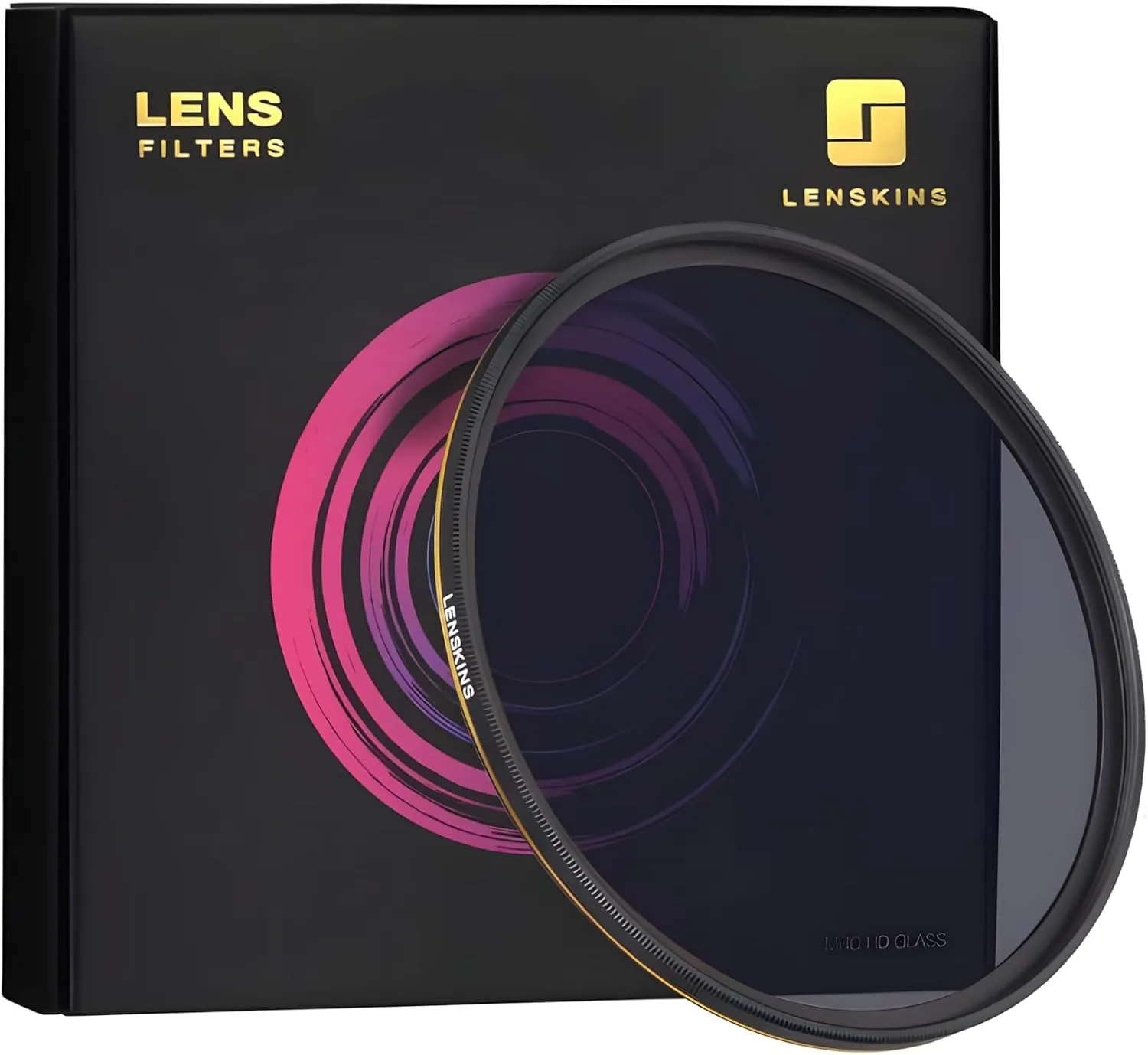 82mm ND64 Filter, 6 Stop Neutral Density Filter for Camera Lenses, 16-Layer Multi-Resistant Coated, German Optics Glass, Weather-Seal ND Filters with Lens Cloth