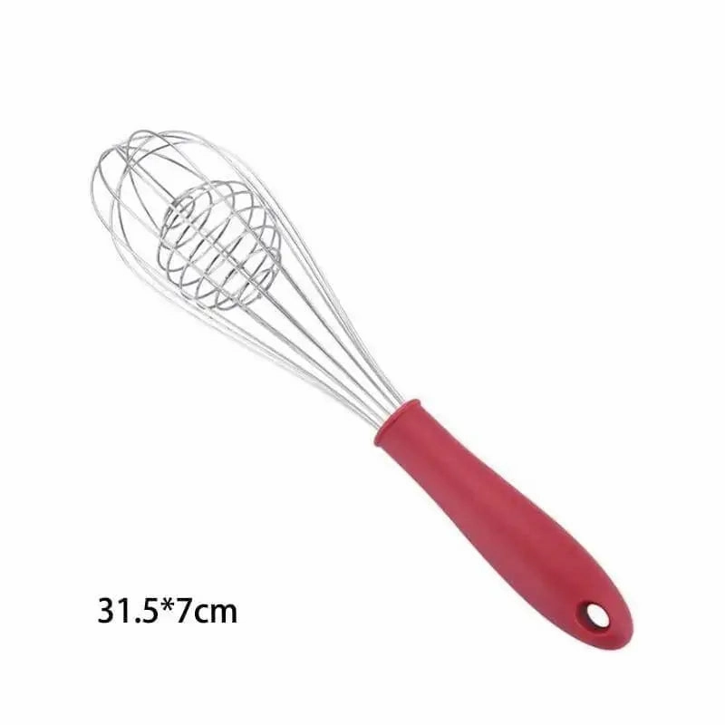 9-Piece Stainless Steel & Silicone Kitchen Utensil Set with Storage Bucket