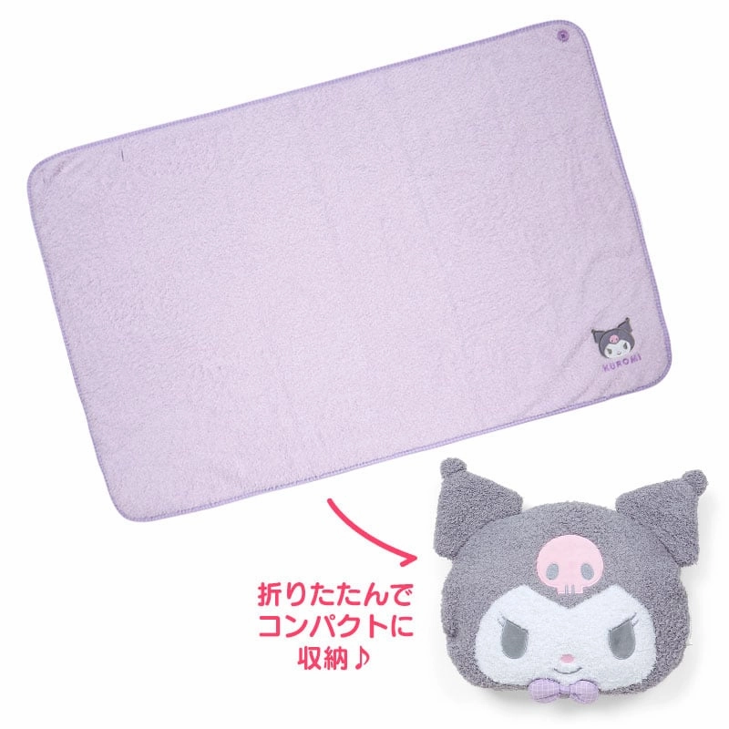 [Clearance]#[Sanrio] 3-Way Blanket -Kuromi [OCT 2024] Sanrio Original Japan