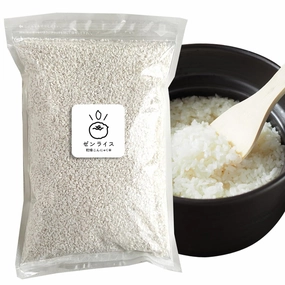 【Izukappa Zen-Rice froｍ Japan】Dry Konjac Rice, 35 oz (1000 g) Shirataki Rice, No Sugar, No Fat, Low Calorie, Freezeable, Vegan-Friendly, Zero Gluten, Ready to Eat.