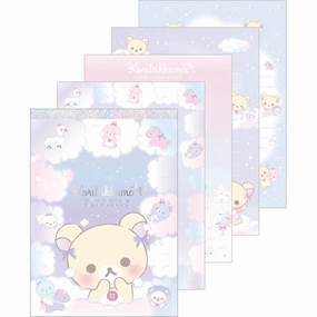 [Rilakkuma] - Osorano Kururin Wataame - Memo Pad -A  San-X Official Japan 2024