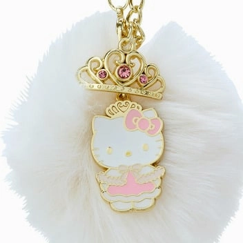 [Sanrio] Sparkling Tiara Series - Bag Charm - Hello Kitty [NOV 2023] Sanrio Original Japan