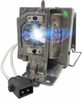 A  Quality 725-BBDJ / 725-BBCV / 725-BBDO / 725-BBDQ Replacement Projector Lamp Bulb with Housing Compatible with Dell 1220/1450 / 1850