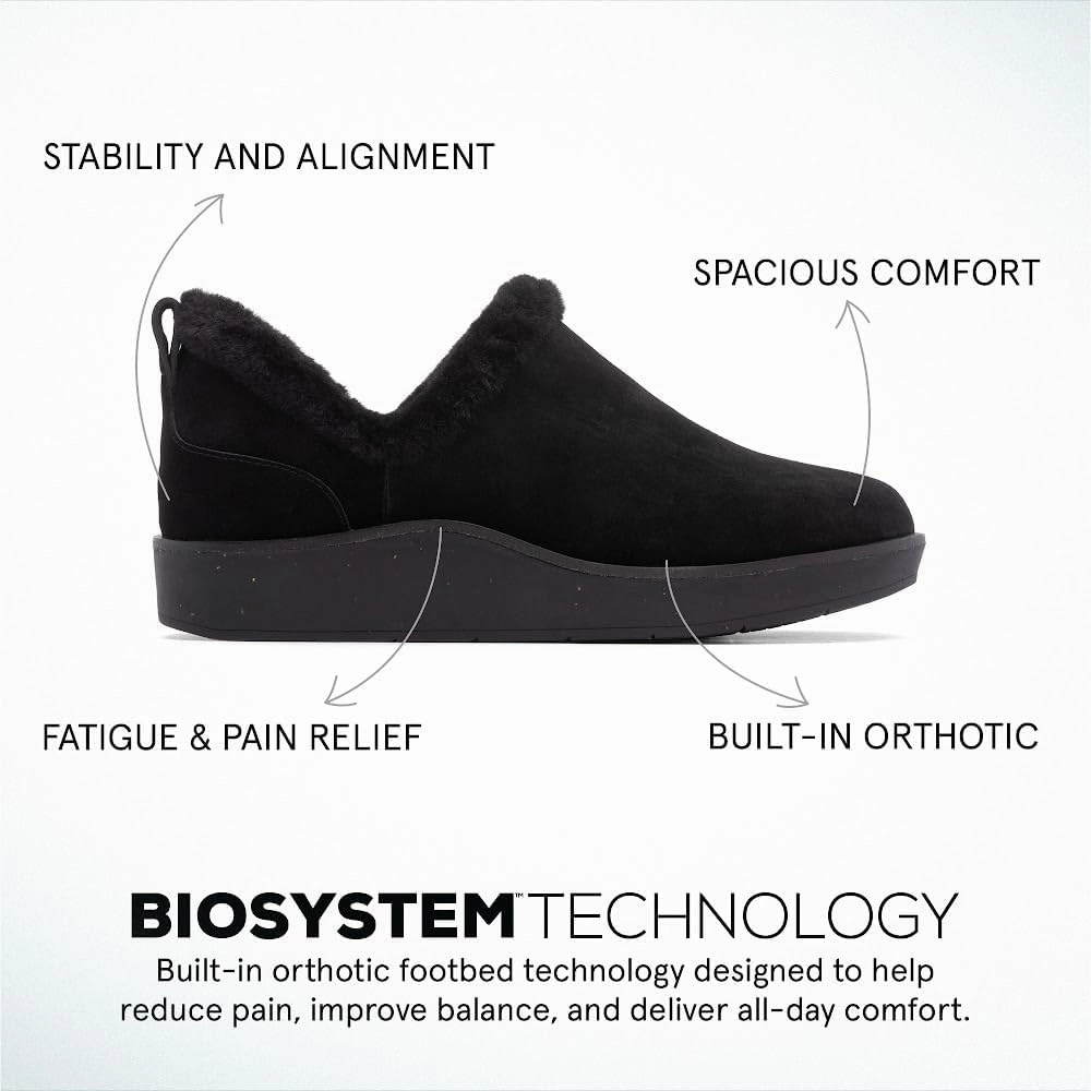ABEO Pioneer Metatarsal Cozy Booties for Women | Fleece Lined for Warmth | Fall Women's Shoes | Built-In Cozy Orthotic