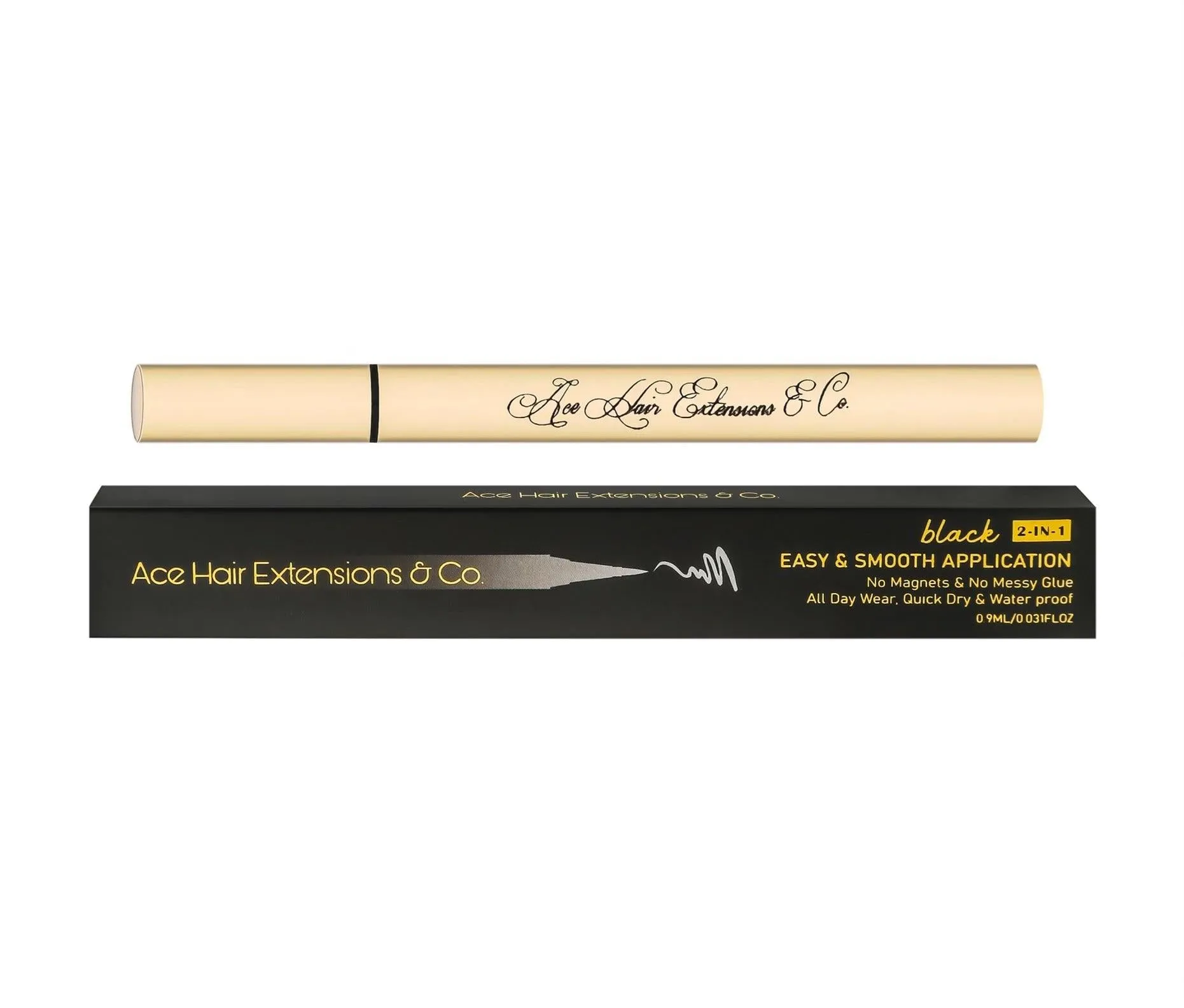 Ace Adhesive Eyeliner Pen 2-In-1 For Lashes