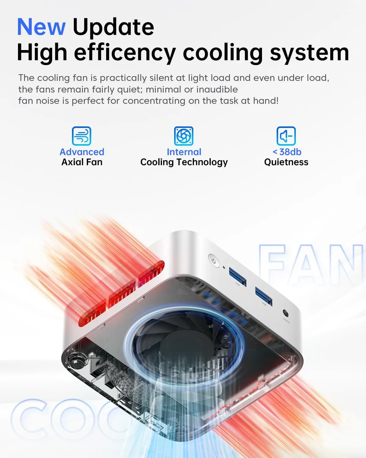 ACEMAGICIAN Mini PC Advanced CPU Twin Lake N150 up to 3.6GHz 16GB DDR4 RAM 256GB SSD Desktop Mini Computer Win 11 Pro (Beat N97/N95) Micro PC 4K Dual Display HDMI WiFi/BT Mini PC N150 for Home/Office