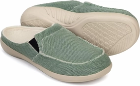 ADAX Men's Plantar Fasciitis & Pain Relief Orthotic Slippers with Arch Support (Size:US 7-US 14)