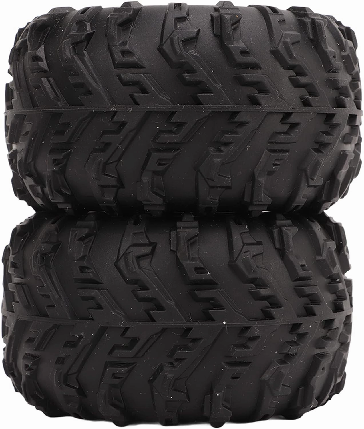 Airshi RC Car Tires, Textured 85mm Diameter, Anti-Slip for SCY 16101 16102 RC Car