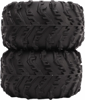 Airshi RC Car Tires, Textured 85mm Diameter, Anti-Slip for SCY 16101 16102 RC Car