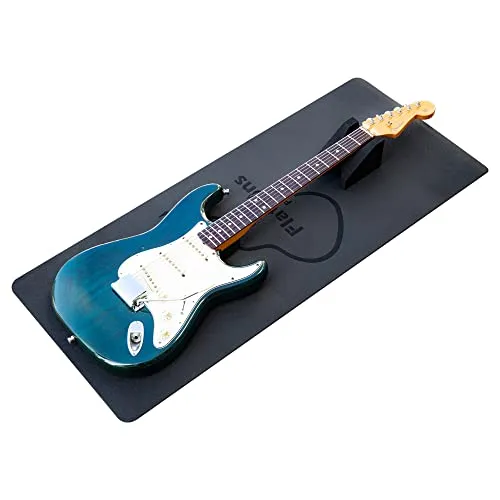 AOLDHYY Guitar Work Mat Kit Neck Rest Support Set Dual-use Electric Acoustic & Garden Sculpture Outdoor Decoration