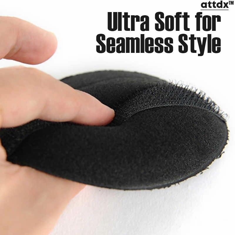 ATTDX HairUp Seamless Princess Fluffy Hair Pad Clip