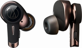 Audio-Technica ATH-TWX9 Wireless Earbuds, Premium Listening Experience with Bluetooth Wireless, Noise-Cancellation, High-Resolution Drivers with Innovative Acoustic Technology, Adjustable
