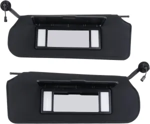 Automotive Sun Visor with Updated Bright LED Lights Sunvisors Replacement for Corvette C5 Chevrolet 1997-2004 Replaces 10442033 10442034 Left Driver and Right Passenger Side
