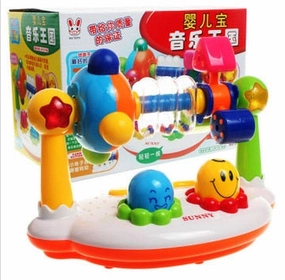Baby Baby With Rotating Toys Gift Educational Music Cutting-edge features Lighting Fitness Toys Box Frame Musical Worldwide tracking