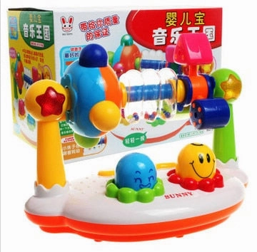 Baby Baby With Rotating Toys Gift Educational Music Cutting-edge features Lighting Fitness Toys Box Frame Musical Worldwide tracking