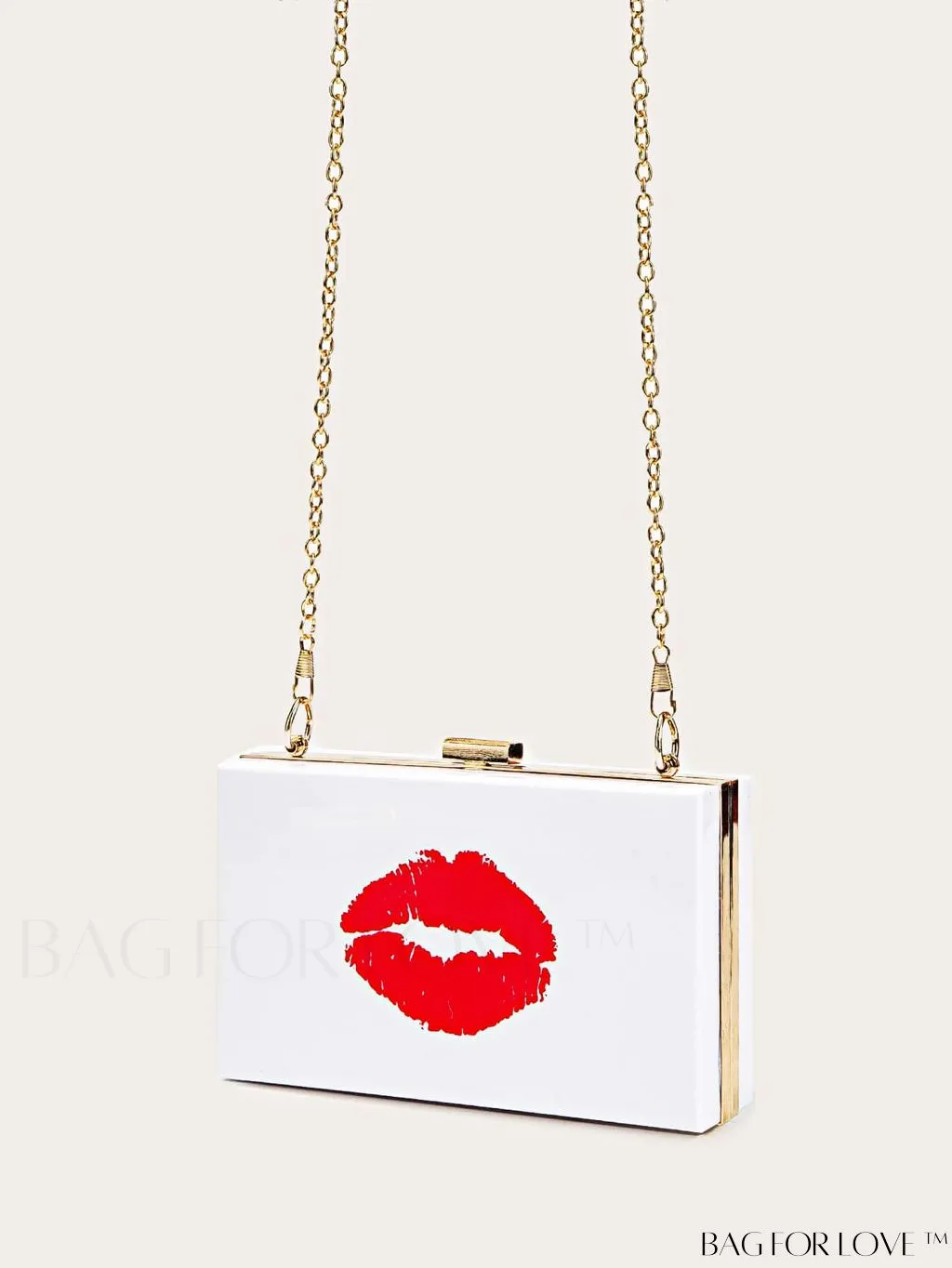 BagForLove - Compact Card Pattern Chain Box Bag