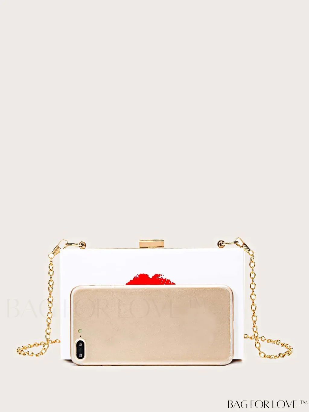 BagForLove - Compact Card Pattern Chain Box Bag