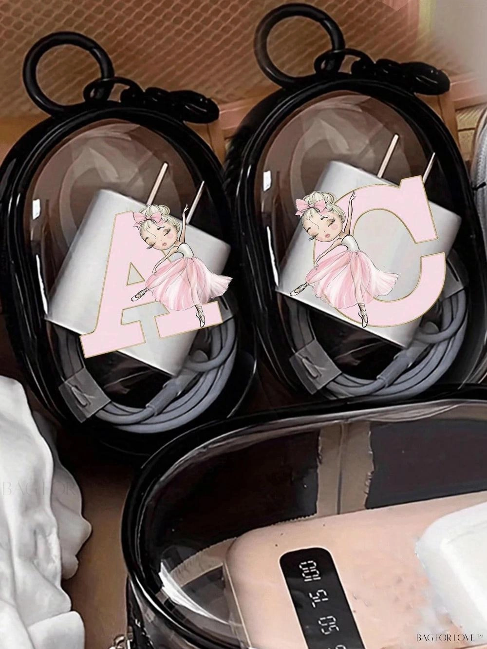 BagForLove - Compact Carry-On Case with Keychain Attachment