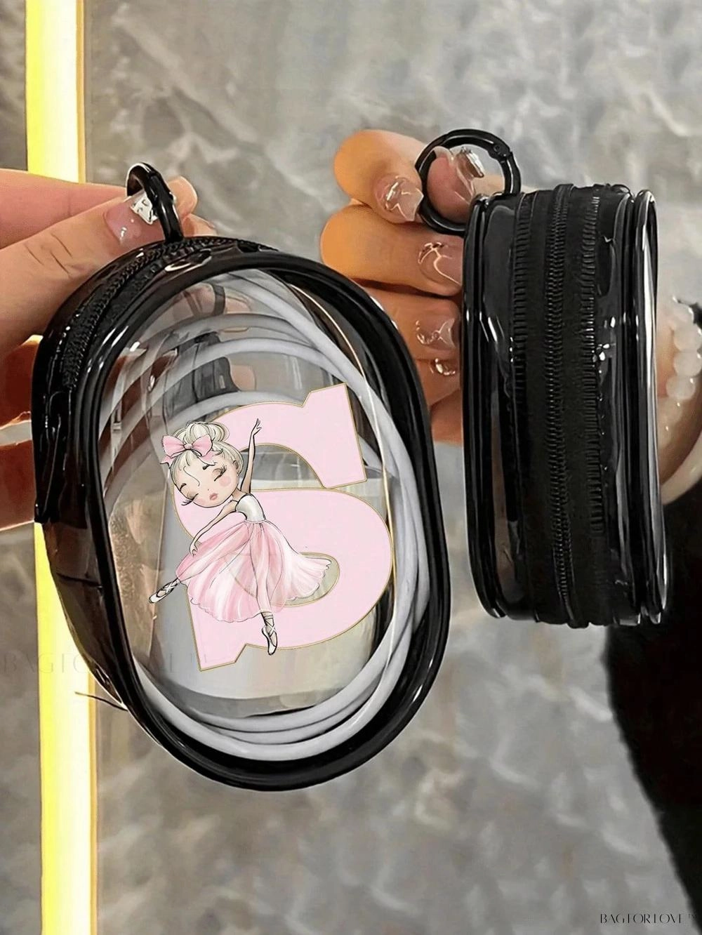 BagForLove - Compact Carry-On Case with Keychain Attachment