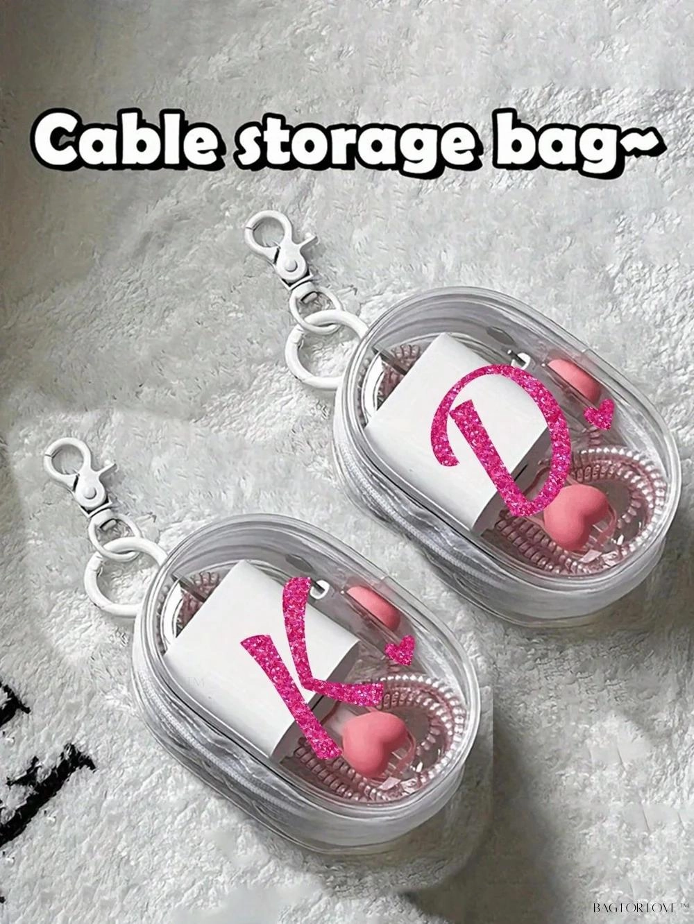 BagForLove - Compact Carry-On Case with Keychain Attachment
